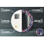 Huldar Glass Flat Wall Mirror