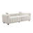 87.4'' 3-Seater Teddy Velvet Sofa, Upholstered Couch With Metal Base Legs & 2 Pillows For Living Room, Bedroom-116498374