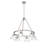 Felda 6 - Light Steel Dimmable Cone Chandelier-99998915-99998923
