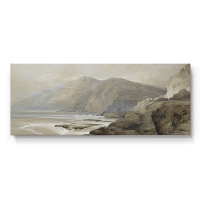 Série paysage - CC XXXVII - Toile tendue avec châssis - Prêt à accrocher