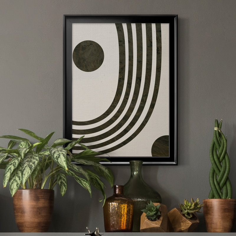 «Tubular Abstract I», reproduction encadrée de qualité supérieure, prête à être accrochée, H 30,5 po x l 22,5 po x P 1,5 po