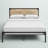Seagroves Metal Platform Bed-1383452179-1383452178