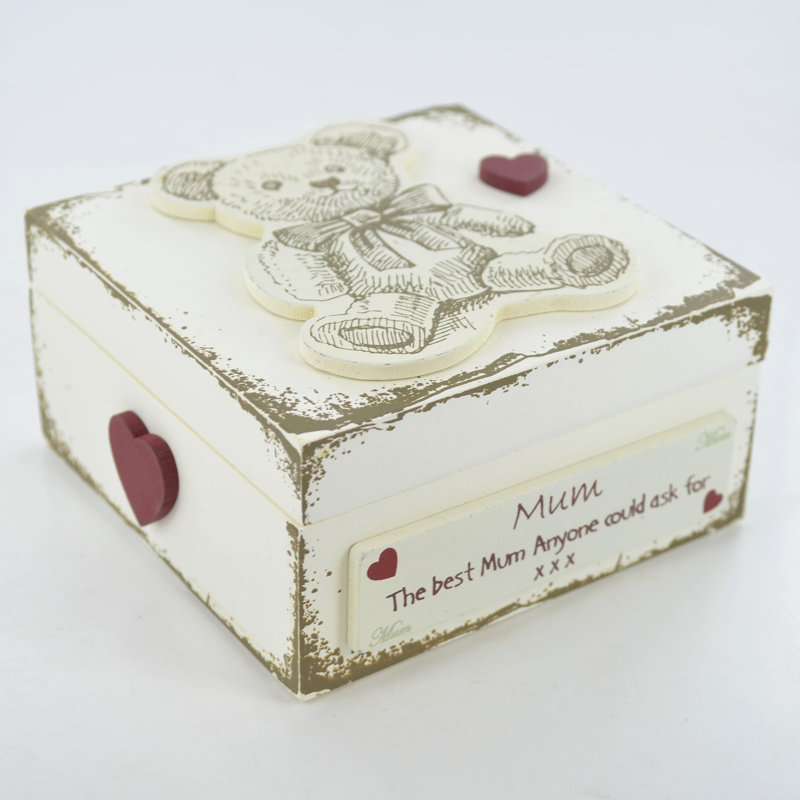 Camilo Handmade Solid Wood Decorative Box