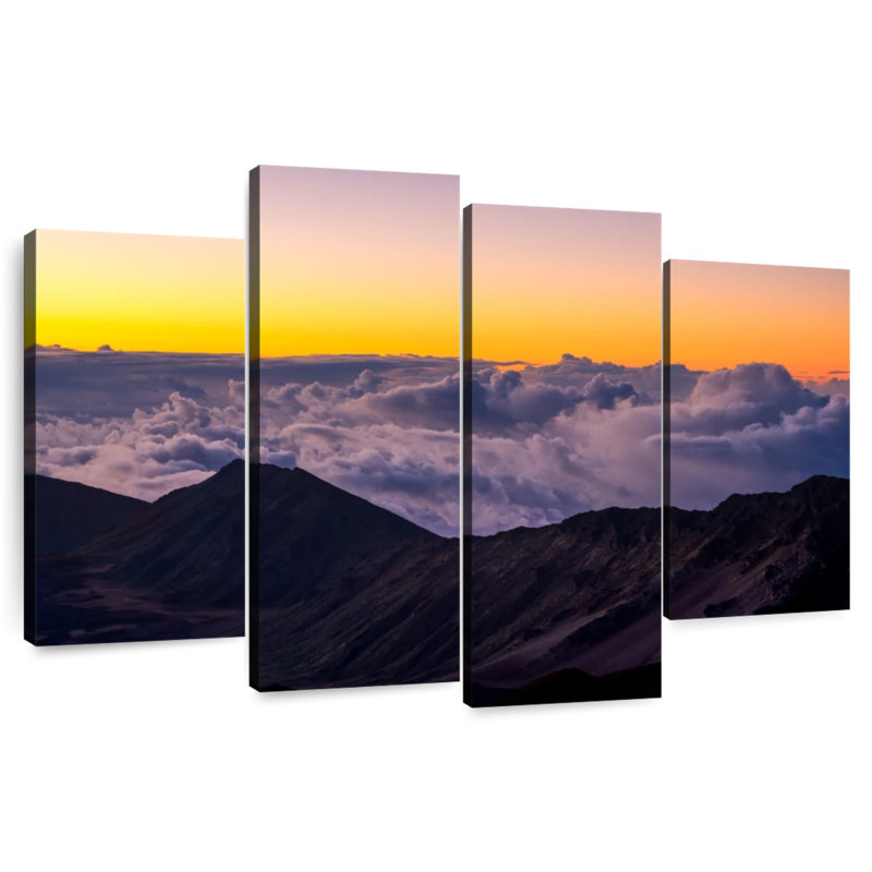 Alvord Haleakala Crater Glimpse, H 22 po x l 36 po