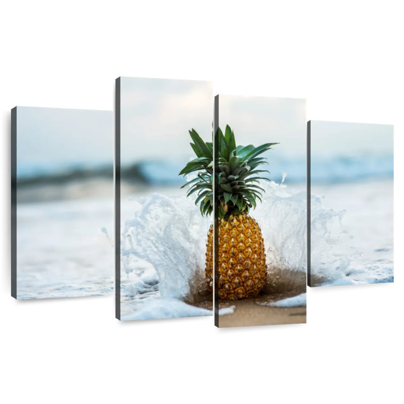 Yarlin Pineapple Splash, 27" H x 43" W