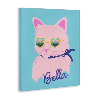Cool Cat Bella Canvas, design by Steffanie Pisula