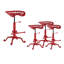 Ensemble de 2 tabourets de bar industriels rustiques-182653806-182653805