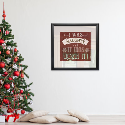«Naughty and Worth It Type» - Art textuel