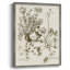 «Sepia Botanical Journal», reproduction encadrée en bois massif-1733070178