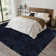 Modern Tie-Dyed Plush Area Rug With Soft Velvet Surface And Thick Sponge Inter Layer, Fluffy Area Rug Is Covered With Plenty Of Anti-Slip Grip Spots