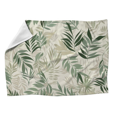 Couverture en molleton Botanical Cool Motif