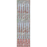 Ottoman Fantasy Ikat Grass Cloth Wallpaper