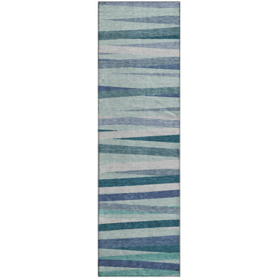 Premium Machine Washable Natoma AMF997 Stripes Rug