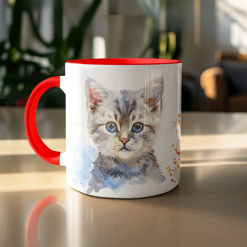 Mug, 2, Red