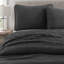 Ensemble de courtepointe en microfibre diamant réversible - Basics by Wayfair ™-402215987-402216012