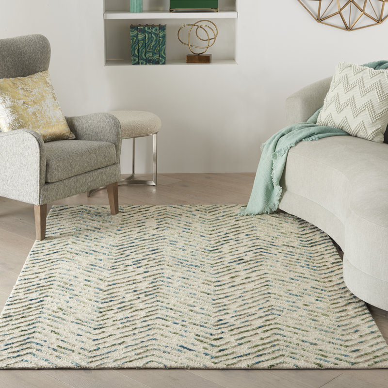 Tulia Chevron Hand Woven Area Rug, Rectangle 114 x 175cm