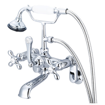 Stonington 3 Handle Clawfoot Tub Faucet