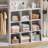 8-Cube Bookcase, Decorative Storage Shelf