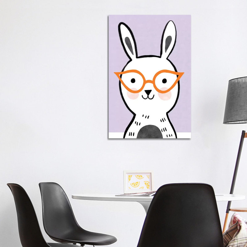 Baby Colourful Glasses II by Natalie Miles - Wrapped Canvas Print, 101.6 cm H x 66.04 cm W x 1.91 cm D