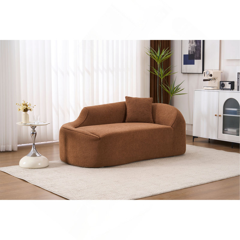 Chaise longue longue à compression Compression, Caramel
