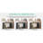 47" Industrial Farmhouse Console Table with Storage