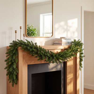 9' New Zealand Pine Garland