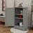 Contemporary Triangle Corner Bathroom Cabinet With Adjustable Storage Shelf-821584065