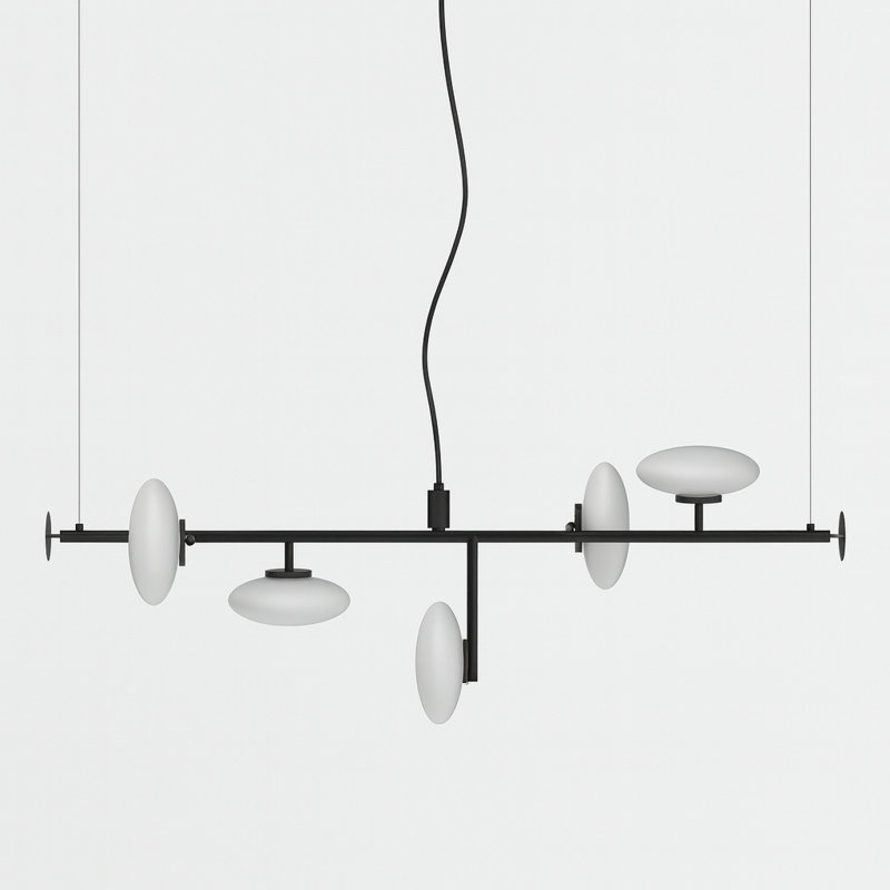 Mami, Matt Black, Recessed Canopy