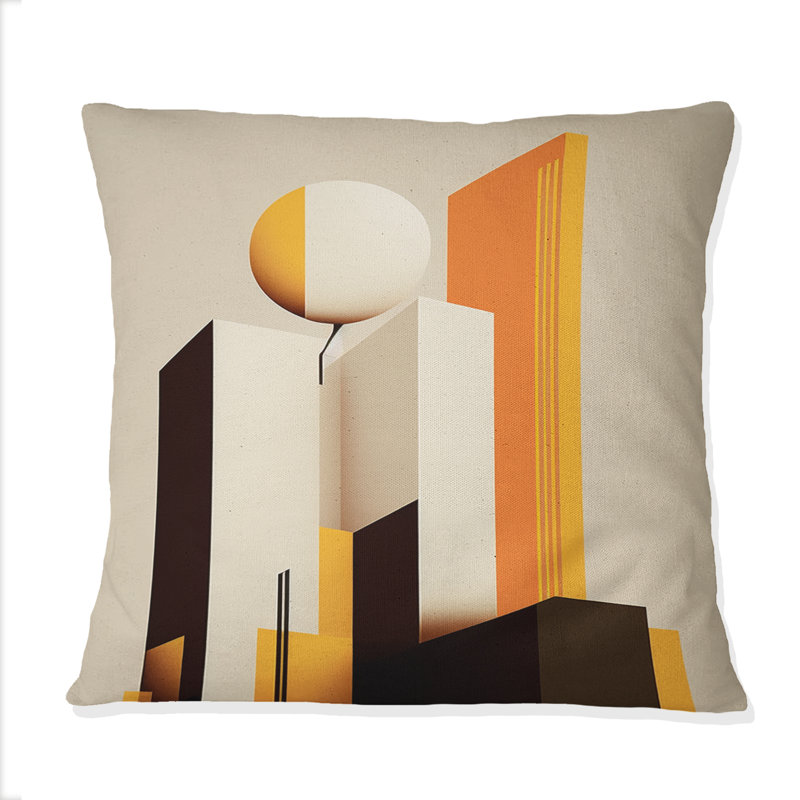 Coussin Reality Of Essential Shapes VI - Abstract Minimalisme