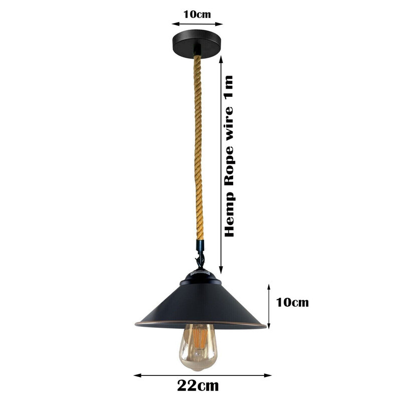 Peninsula 1 - Light Black Single Pendant