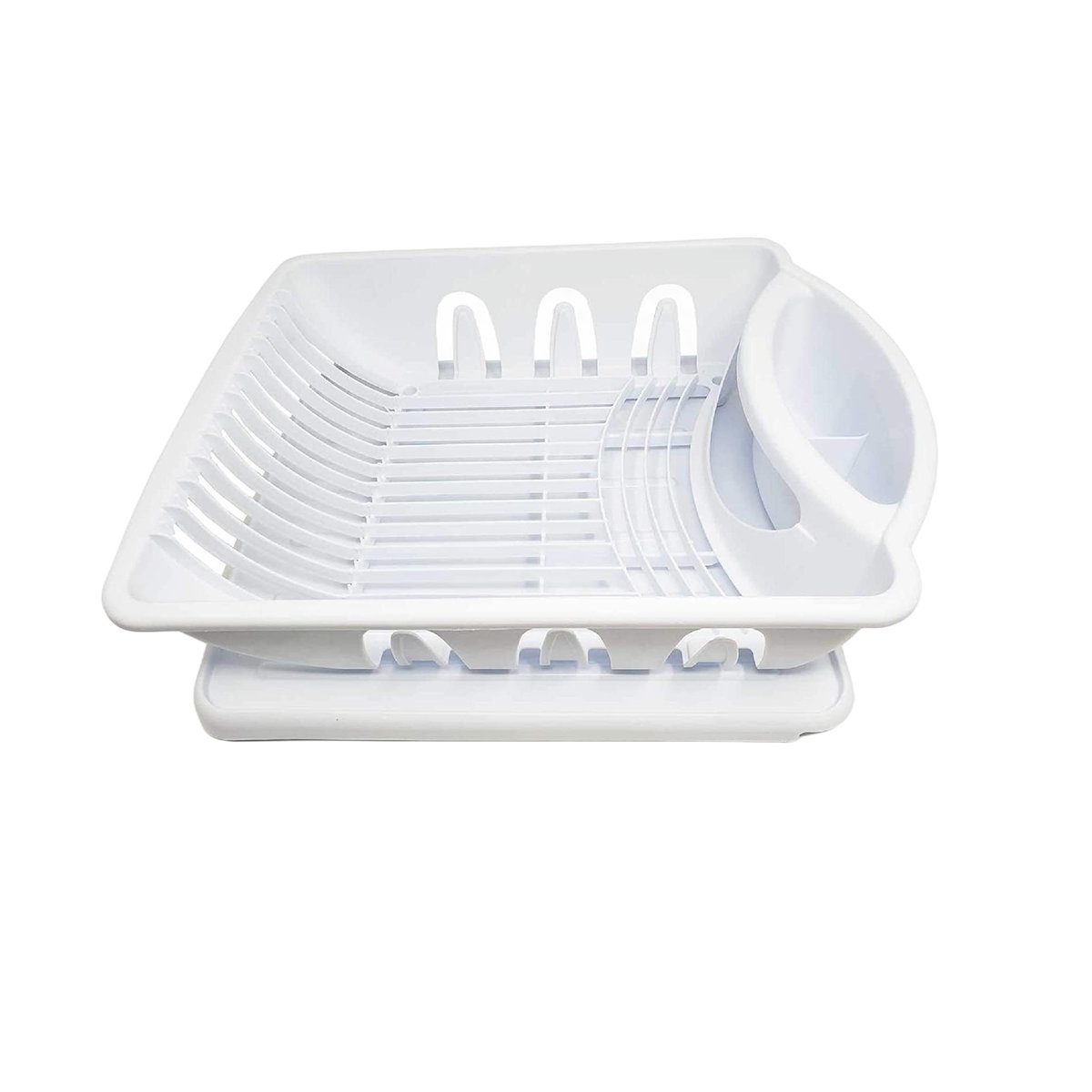 Frifoho Slate Clarity Compact Plastic Dish Rack