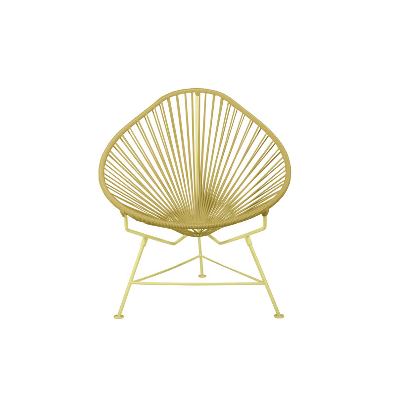 Chaise de jardin, Doré / jaune