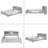 Branchesi Bookcase Storage Bed-703875934-703875921