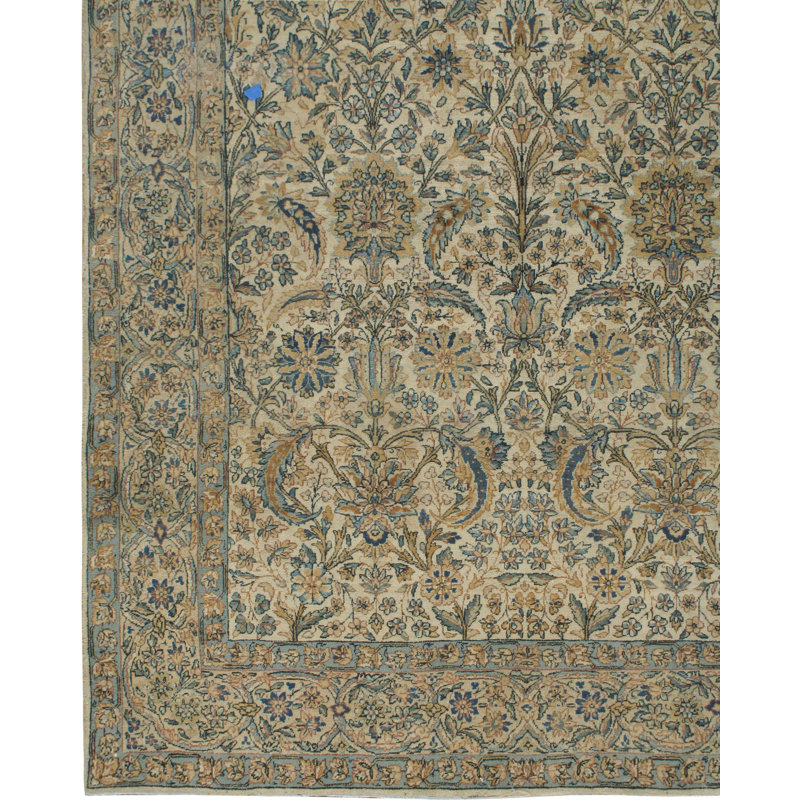 Tapis persan rétro Kerman