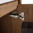 Khamille 24'' Single Freestanding Bathroom Vanity with Resin Top and Shelf-1852324507