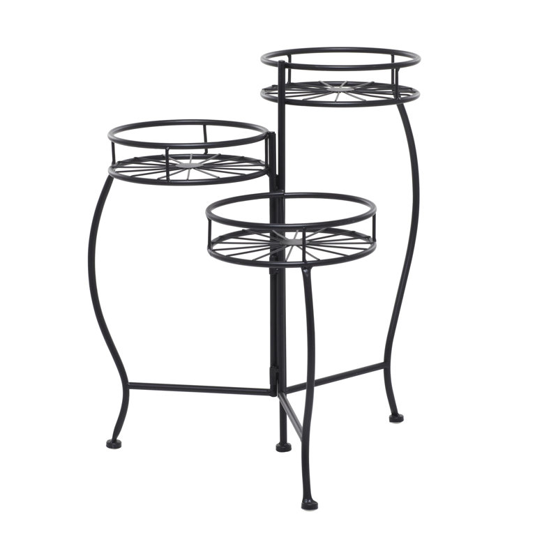 Support pour plante Aya, Noir