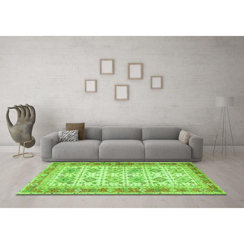 Performance Oriental Indoor Rug, Round 6'