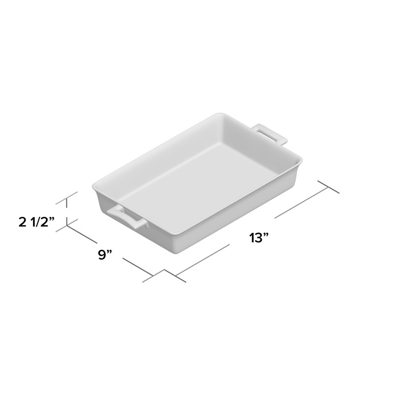 Geurie Rectangular Baker, Citron