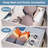 Drawer Organizer Clothes, 8 Pack Underwear Drawer Organizer, Foldable Closet Organizers And Storage Dresser Drawer Dividers, White-1978563439