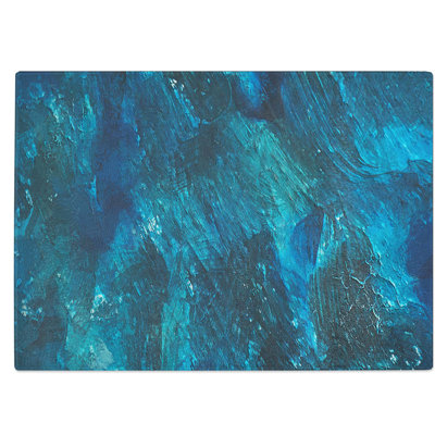 Tempered Glass Belonging Chopping Board