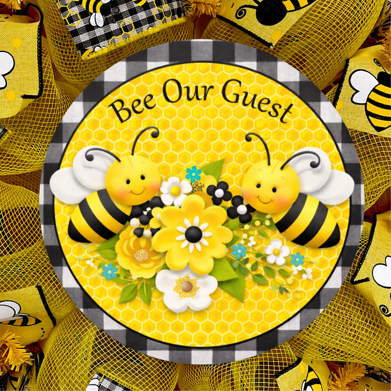 Couronne de printemps Bee Notre invité