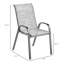 Ensemble de 4 chaises de salle à manger empilables-883089516