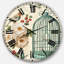 Horloge murale florale et botanique-36845445