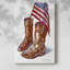 Bottes de cowboy I -Galerie enveloppée Cavas-1118139168