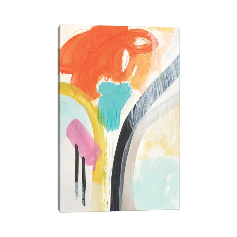 Rhythm Variations II by June Erica Vess - Wrapped Canvas Painting, 101.6 cm H x 66.04 cm W x 1.91 cm D