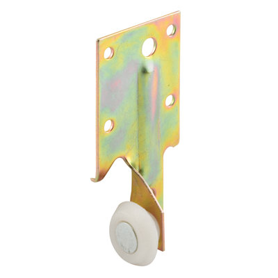 Prime-Line Steel Bracket Drawer Track Roller with Plastic Roller