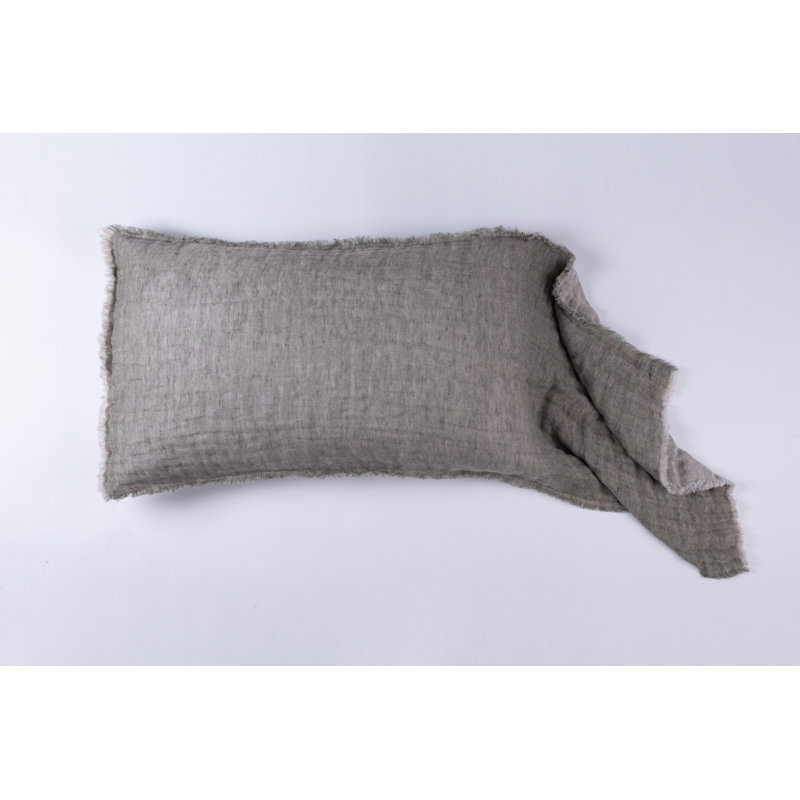 Brissia Linen Sham - Standard, 20" H x 36" W
