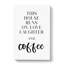 Love Laughter And Coffee - Wrapped Canvas-61882155