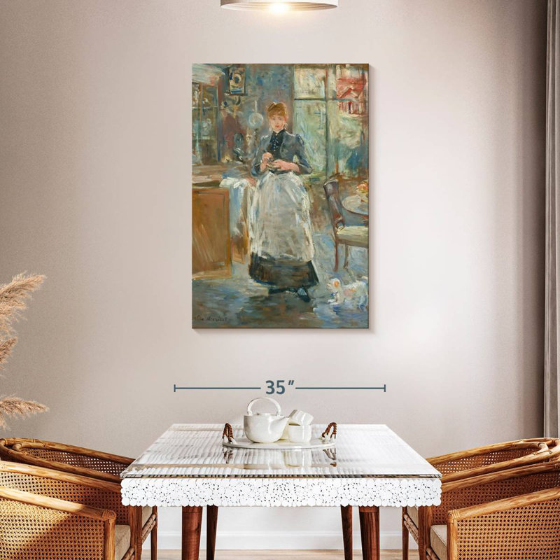 Leisha In The Dining Room, 45" H x 30" W