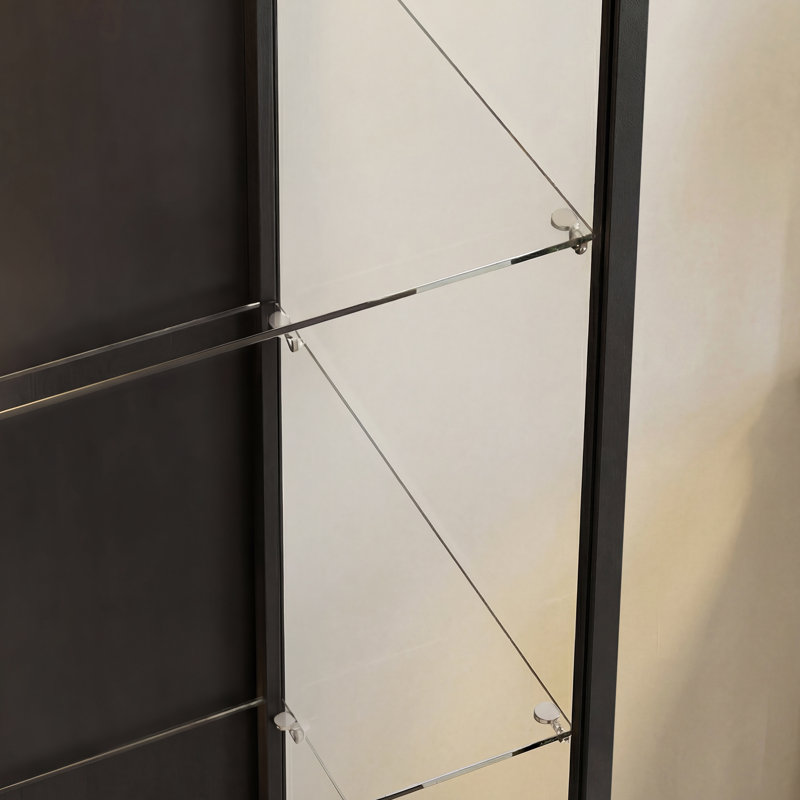 Vitrine avec éclairage H 72 po